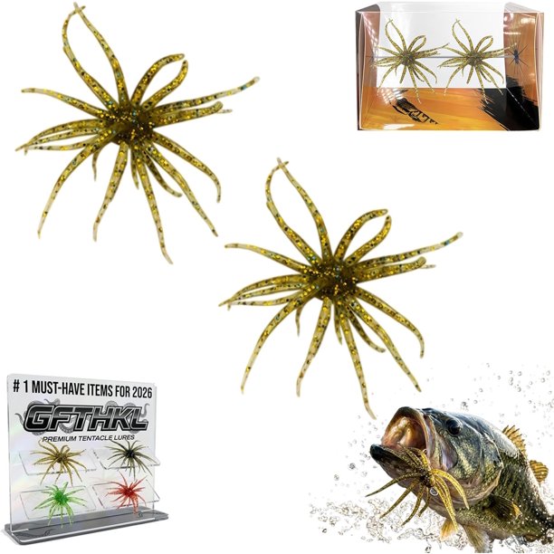 Señuelo criatura tentáculo delicadeza realista hundimiento lento plástico blando pesca lubina