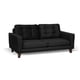 thumbnail image 3 of Sofa Napoles 2C Tela Velvet Negro, 3 of 6