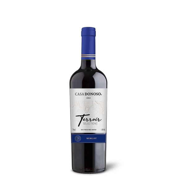 Vino Tinto Merlot 13° Botella, 750 ml