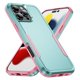 thumbnail image 1 of Para Apple iPhone 16 Pro Max Funda a Prueba de Golpes Resistente Protección de Cuerpo Completo de Alta Resistencia a Prueba de Polvo/caídas Cubierta Funda, Verde y Rosa, para iPhone 16 Pro Max, 1 of 7