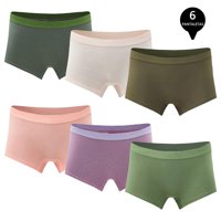 Giovacchino - Pack De 6 Calzones Boxer Pantaleta Bambú Mujer