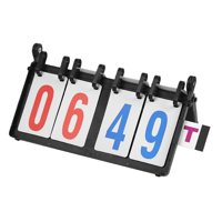 Magideal - Marcador De Mesa Contador De Puntuación De Pong Contador De Puntuación Marcador De 4 Dígitos Para Juegos De Equipo De Competición Deportes En Interior