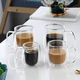 thumbnail image 1 of Set 4 Tazas Doble Pared Vidrio 350 ml, 1 of 8