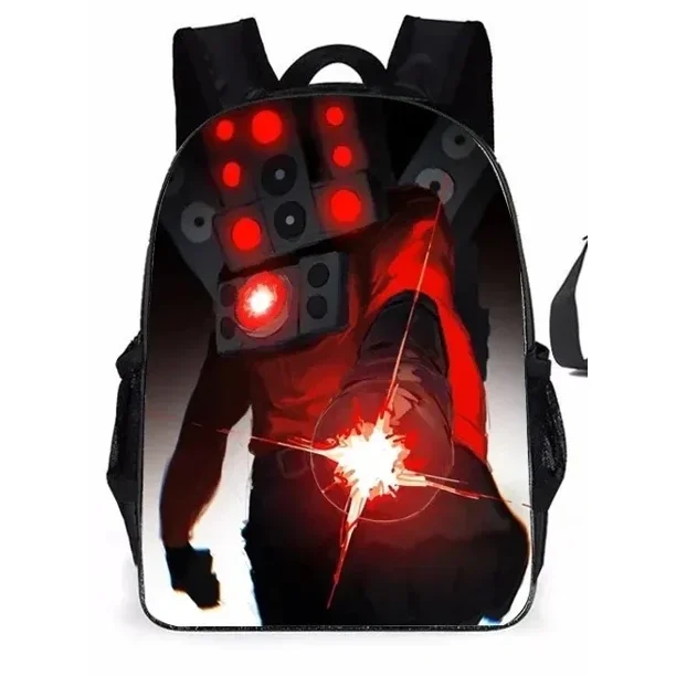 2024 Hot Skibidi Toilet Toilet Elementary Primary and Middle School Students Boys and Girls School Anime Bags Mochila