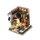 thumbnail image 1 of Kits De Casa De Muñecas En Miniatura Artesanales, Luz LED, Caja De Habitación De Madera Moderna, Manualidades, Estilo A, 1 of 5