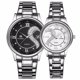 thumbnail image 1 of Relojes de pulsera DREAMING Q&P Fq-102 de acero inoxidable, juego de 2, 1 of 8