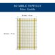 thumbnail image 2 of Bumble Towels Pack de 6 toallas de algodón a cuadros lima de 51 cm, 2 of 7