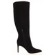 thumbnail image 4 of Botas Nine West Richy Negras de Gamuza con Punta y Tacón de 8.5 cm, 4 of 5