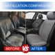 thumbnail image 5 of Cubre Asiento de Coche Qinlive Gris Ventilado y Refrigerante - 1 unidad, 5 of 9