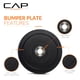 thumbnail image 3 of Juego de paragolpes olímpicos CAP Barbell PRO, color negro, 11,34 kg, par, 3 of 7