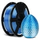 thumbnail image 1 of Filamento para impresora 3D FLASHFORGE Silk de doble color, 1 kg, azul-plata, 1 of 7
