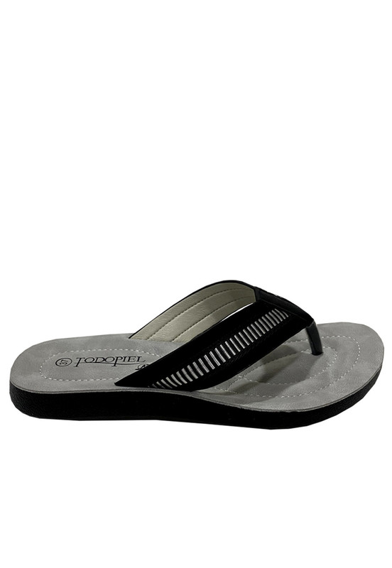 Todopiel - Sandalia Ecocuero Zaz22 Negro