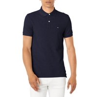 Polo Tommy Hilfiger Regular Fit Para Hombre Azul Marino S
