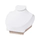 thumbnail image 3 of Busto De Joyería, Colgante De Madera, Collar De Exhibición, Busto Para Dormitorio De Niñas, Tiendas Minoristas, Blanco, 3 of 5