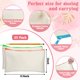 thumbnail image 2 of Bolsa de lona Legigo DIY Craft, paquete de 50 unidades, 21 x 13 cm, color beige con cierre, 2 of 7