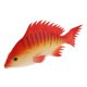 thumbnail image 2 of simulación falsa cebo de pesca biónico señuelos de pesca suave (gris, rojo, rosa) rojo, 2 of 5