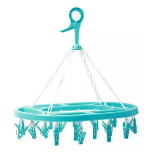 Reyplast - Colgador Múltiple De Ropa Ovalado 24 Ganchos