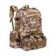 thumbnail image 3 of 55L Camuflaje Mochila Accesorios Mochila Viaje Táctico Senderismo Camping Camuflaje Ligero, 3 of 5