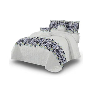 Genérico - Cubrecama Quilt De Verano Plaza Y Media 180X230 Cm C17