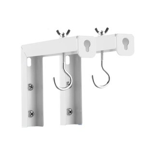 Magideal - 2X Soporte De Techo Para Pantalla De Proyector, Montaje De Proyección, Soportes En L Para Colgar En La Pared Para Salas De Juegos, Pantallas De Cine, Capacidad De Carga 30 Kg