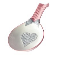 Bothyi - Soporte De Cuchara De Cerámica, Accesorios De Cocina Versátiles Para Cafetería, Hogar, Restaurantes