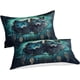 thumbnail image 2 of Juego De Ropa De Cama Cool Wolf Funda Nórdica Juego De Cama Wolf Colección Para Adolescentes Niñas Y Niños Sin Edredón Sábana King, 2 of 3