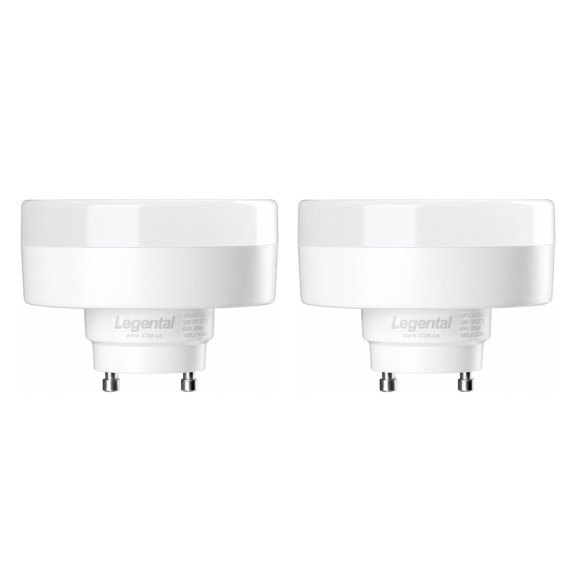 Bombilla LED tipo puck Legental GU24 10W 5000K (2 unidades)