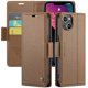thumbnail image 1 of CaseMe tipo cartera iPhone 14 Plus con cierre magnético, RFID, tarjetero, soporte, carga inalámbrica, 1 of 5