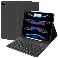 Amzcase - Funda Con Teclado Para Ipad Air 13 Y Ipad Pro 12.9 Amazcase