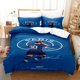 thumbnail image 1 of Football Player M-a-s-s-e-y Bedding Printed Three-Piece Set, 1 of 5