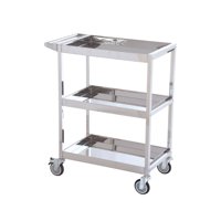 Sumo / Jumbo - Carro Picking 3 Bandejas Acero Inoxidable 200Kg