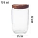 thumbnail image 5 of Frasco sellado para granos de café, frasco de vidrio para cocina, frasco de almacenamiento de madera de acacia con tapa, frasco para almacenar cereales, frutos secos, té, 5 of 5