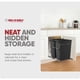 thumbnail image 5 of Bote de Basura Rev-A-Shelf RV-18KD-18C S Doble Extraíble 35L Negro, 5 of 9