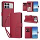 thumbnail image 2 of Funda Cartera Trébol para Xiaomi Poco F8 Pro con Ranuras Tarjetas y Carga Inalámbrica Rojo, 2 of 6