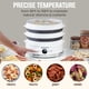thumbnail image 4 of Deshidratador de Alimentos Elite Gourmet EFD329WD con 5 Bandejas Blanco, 4 of 6