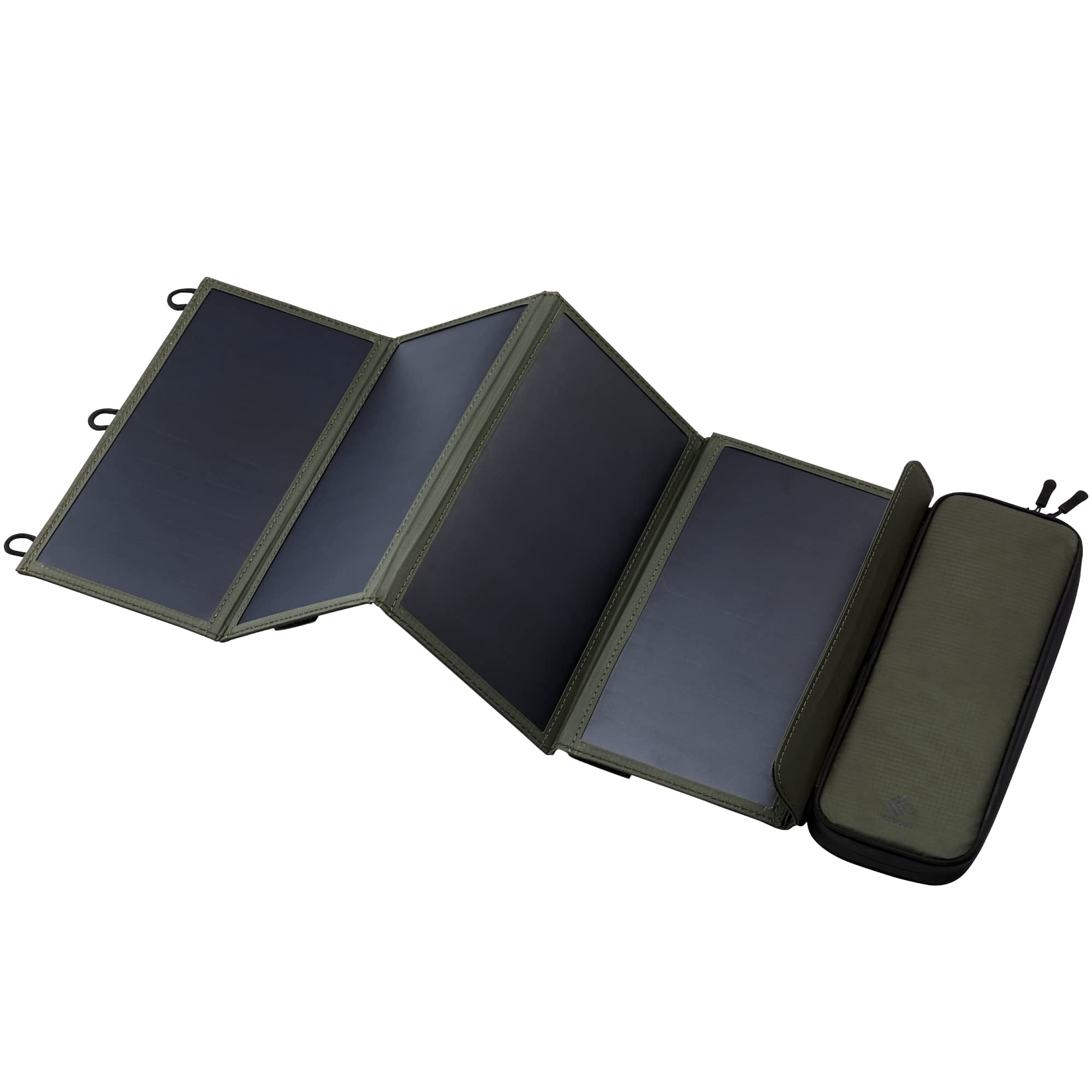 Cargador De Panel Solar Portátil Elecom Nestout 28w Con 2 Usb-a