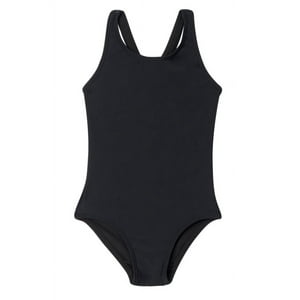 Samia - Traje De Baño Deportivo De Niña Negro 2
