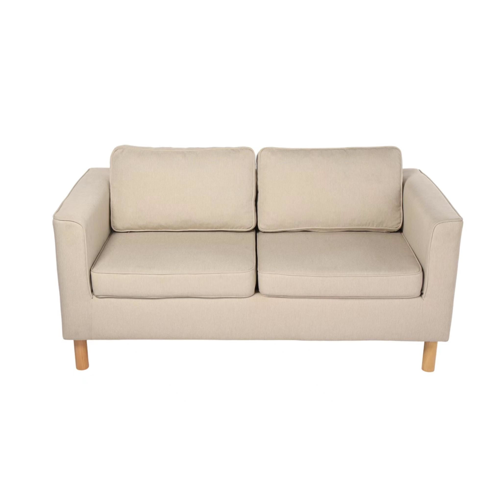 Mainstays - Sofá 2 Cuerpos Dune 150X80 Cm Madera - Beige