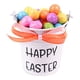 thumbnail image 4 of Cubo De Huevos De Pascua Con Huevos Decoración De Pascua De Dibujos Animados Para Celebración De Fiesta Lazo De Lunares Naranjas, 4 of 5