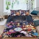 thumbnail image 2 of Villanos Conjunto de sábanas temático, trío de piezas, cómodo y amigable con la piel, diseño único, regalo de decoración para el hogar para familiares, amigos y fans,135cm *200cm, 2 of 6