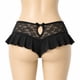 thumbnail image 2 of Colaless Tanga Sexy Con Abertura De Encaje Y Volados, 2 of 7