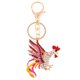 thumbnail image 1 of Pollo Gallo Gallo Llavero Bolsa de Cristal Colgante Llavero Regalo Joyería Rosa, 1 of 5