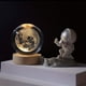 thumbnail image 4 of Crystal Ball Night Light Crystal Astronaut Planet Globe 3D Laser Engraved Solar System Ball, 4 of 4
