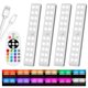 thumbnail image 1 of Lámpara LED para debajo del armario Diomart 48, 15 colores, recargable, 1 of 9