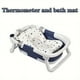 thumbnail image 1 of Make Bath Time Easier With This Baby Real-Time Temperature Silicone Foldable Bathtub!, 1 of 2