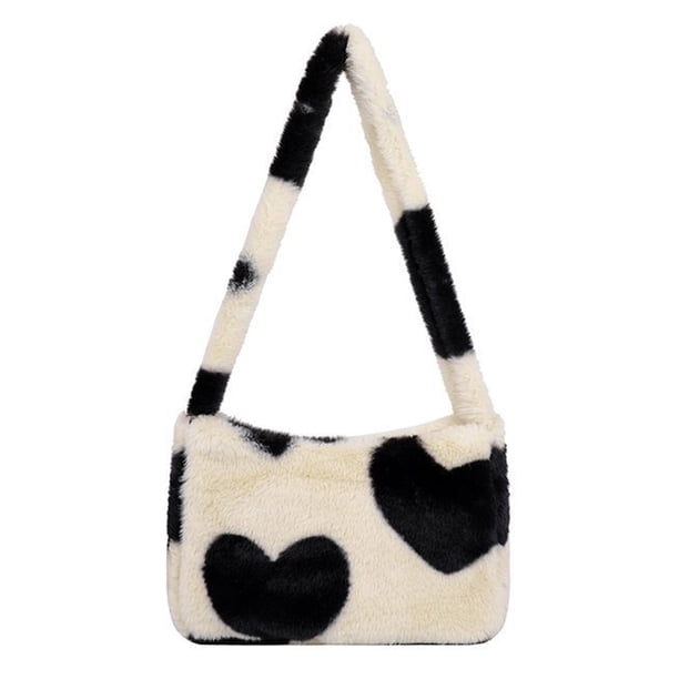 Bolso de hombro , bolso Bottega Jodie, bolso de felpa para axila, bolso de hombro mullido para mujer, bolso de mano peludo Y2K para mujer, bolso de mano mullido para otoño e invierno.