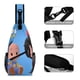 thumbnail image 3 of Cleo y Cuquín Riñonera Bandolera con Estampado Integral para Hombres y Mujeres, Bolso Cruzado Gráfico de Tendencia, Mochila de Hombro Streetwear para Ciclismo y Deportes, Riñonera Versátil Casual, 3 of 6