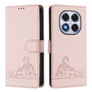 Funda Tipo Cartera Foxdock Para Xiaomi Poco X7 Con Soporte, Ranuras, Rfid, Diseño De Gato