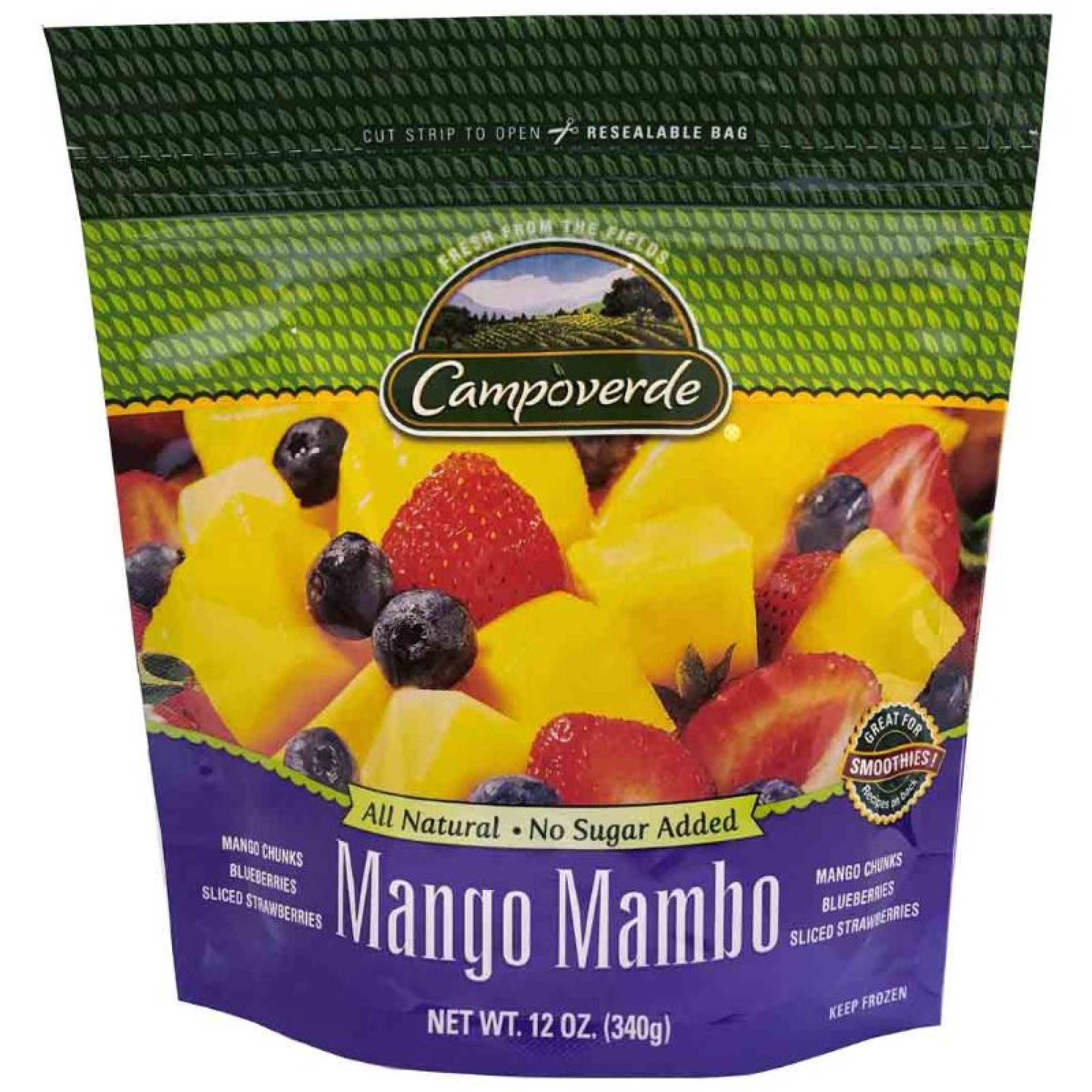 Batido De Frutas Mango Mambo 340 g Campo Verde