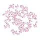 thumbnail image 3 of 100x cuentas de cristal de cristal facetado encanto colgantes perforados bricolaje artesanía rosa, 3 of 5